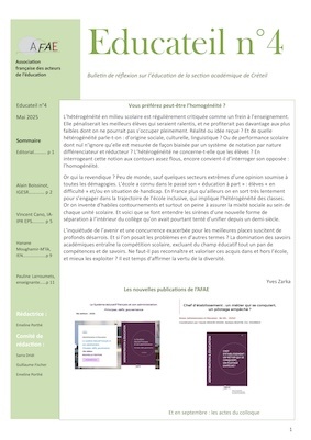Éducateil N° 4 – Mai 2025