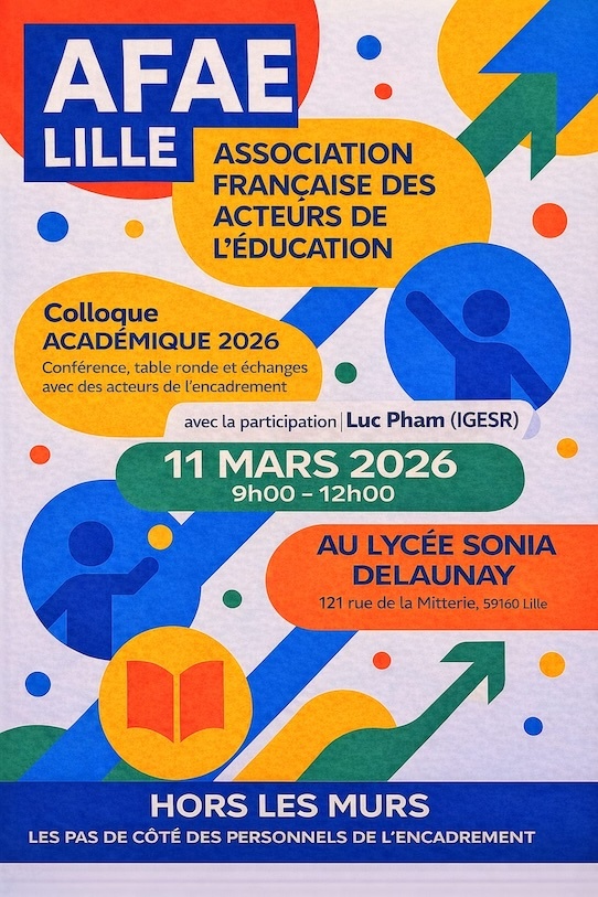 Colloque académique 11 mars 2026 [Académie de Lille]